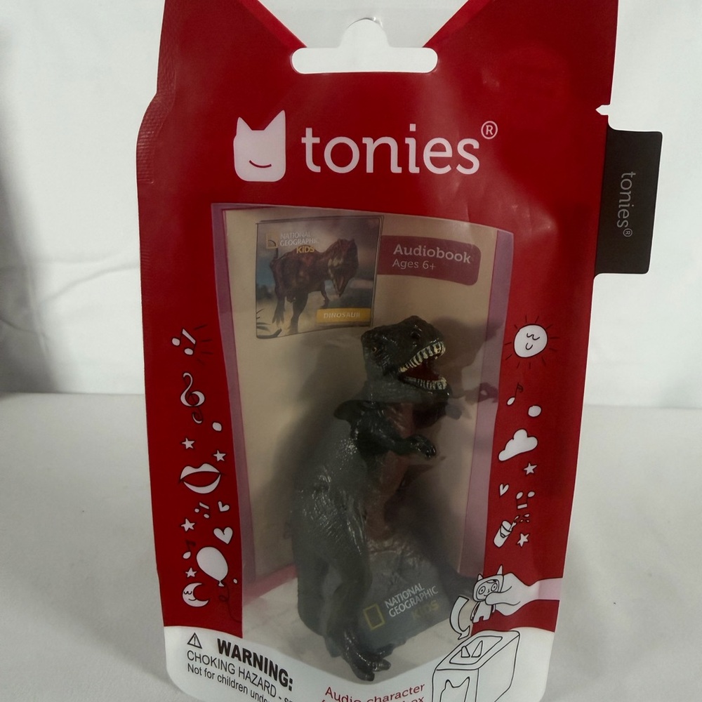 Tonies National Geographic Dinosaur Tonie - Gray/Brown